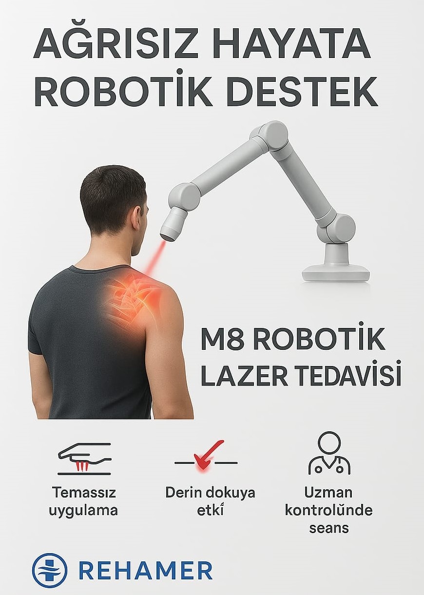 Robotik Lazer (Yüksek Yoğunluklu Lazer Terapi)